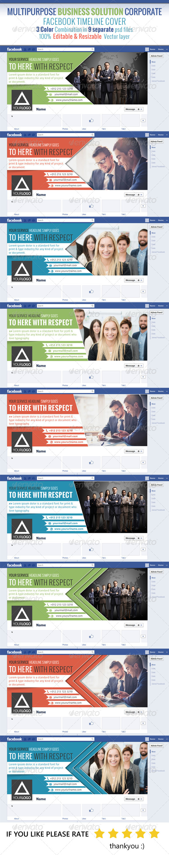 Multipurpose Business Solution Facebook Timeline - Facebook Timeline Covers Social Media
