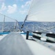 Sailing The Ocean With Yacht - VideoHive Item for Sale