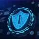 Shield Icon Cyber Security Abstract Background 00683 - VideoHive Item for Sale