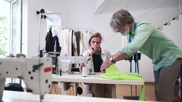 Multiethnic team of designers at work alt