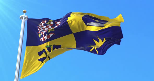 Zlin Region Flag, Czech Republic alt