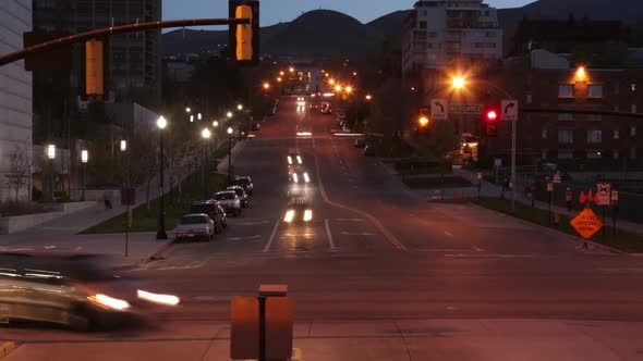 Salt Lake City Traffic Time Lapse alt