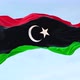 Libya flag waving 4k - VideoHive Item for Sale