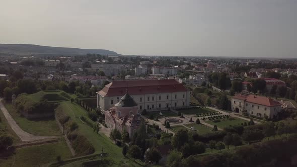 Zolochiv Palace Castle and Ornamental Garden in Lviv Region, Ukraine