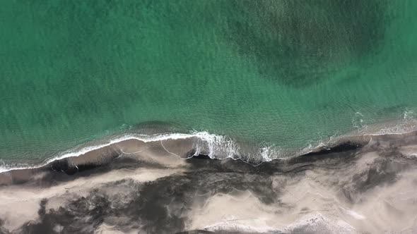Aerial View From the Air to the Beach