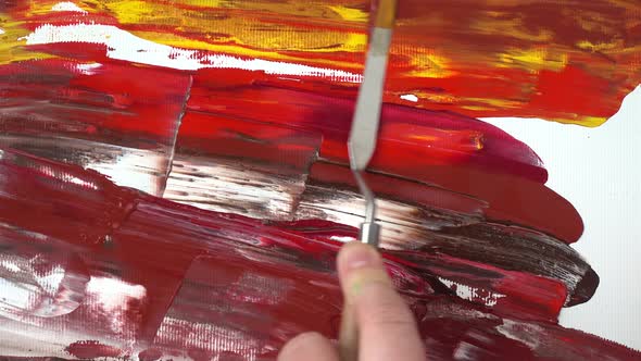 Drawing of a Picture Gouache alt