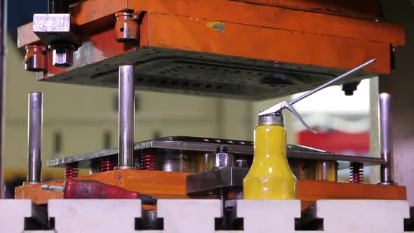 production of sheet metal parts using stamping alt