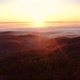 Epic foggy autumn morning forest in the mountains at sunrise. Aerial drone shot. - VideoHive Item for Sale