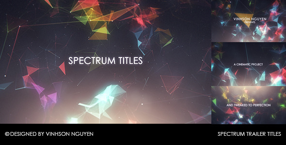 Spectrum Trailer Titles - VideoHive 7708996