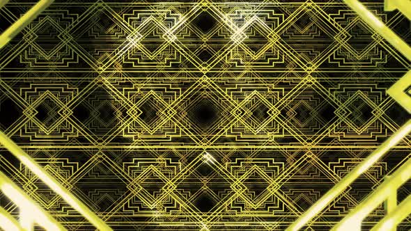 Golden Line For Art Deco 05 4K alt