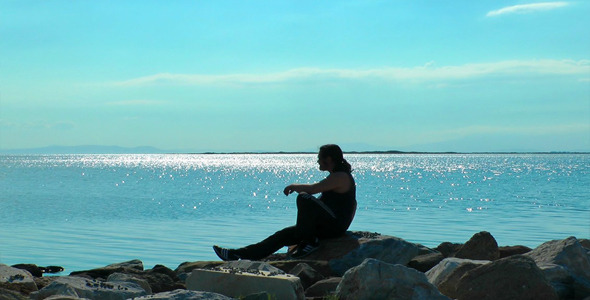 Man Near the Seaside by okanakdeniz_new | VideoHive