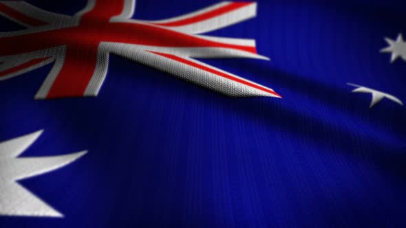 Australia Flag Seamless Loop alt