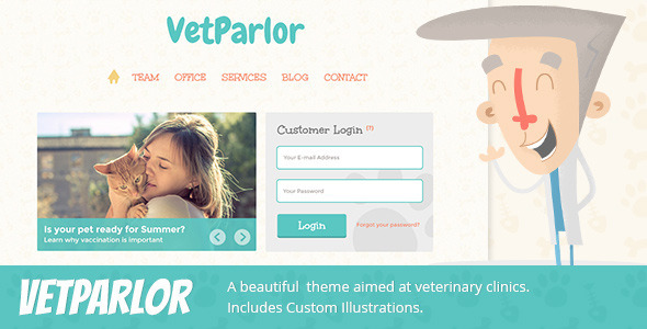 VetParlor - ThemeForest 7715154