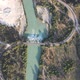Valley Bridge Aerial Forest Highway - VideoHive Item for Sale