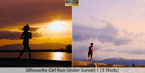 Running At Sunset / With Nature alt