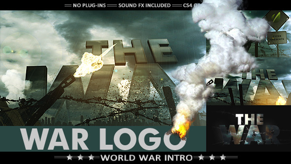 War Logo - VideoHive 7725040