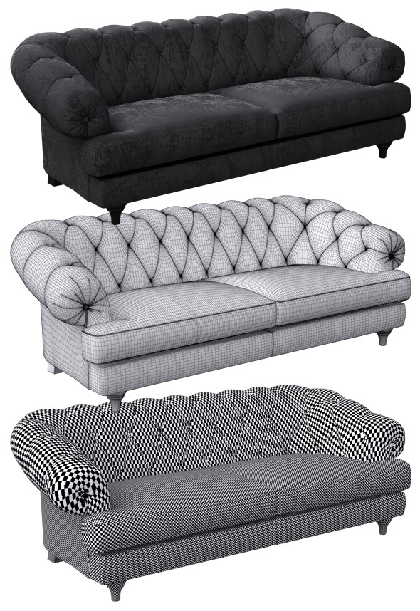 Sofa classic - 3Docean 7729802
