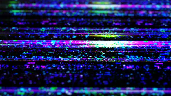 Damage To The Video Signal Noise Glitch