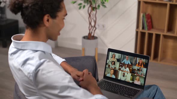 Virtual Meeting Video Call Concept