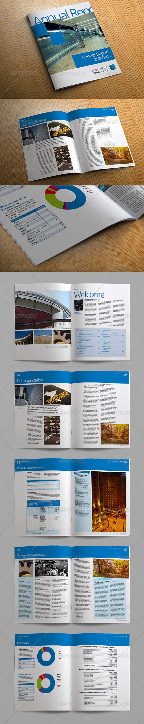 Bright Annual Report, Business Brochure - Informational Brochures