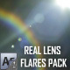 Real Lens Flares Pack - VideoHive Item for Sale