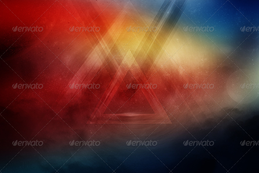 Space Triangle Backgrounds, Graphics | GraphicRiver