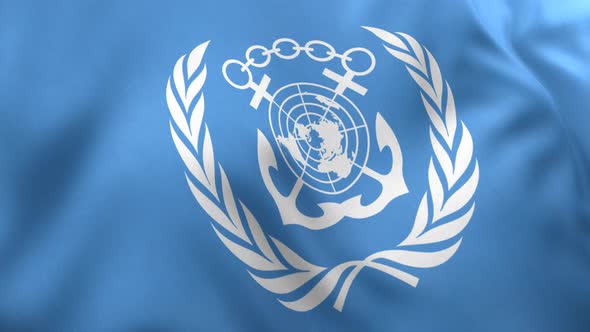 International Maritime Organization Flag - 4K