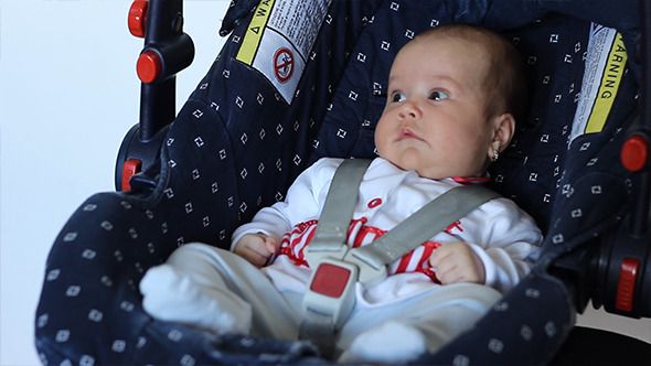 Baby on Child Safety Seat alt