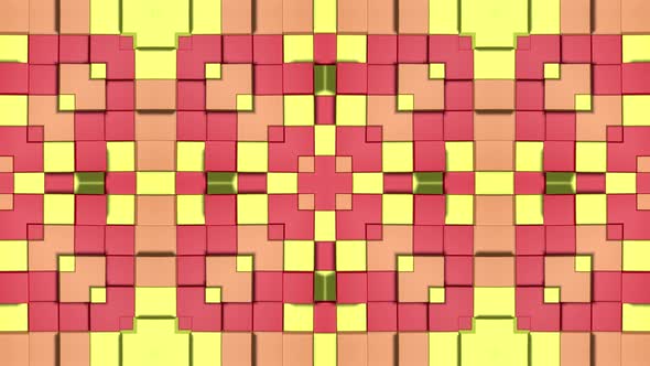 Abstract geometric  cubes alt