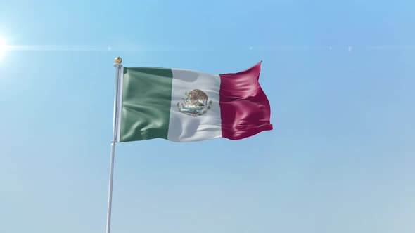 Mexico Flag  alt