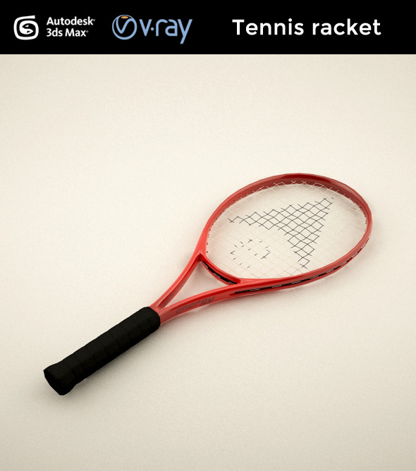 Tennis racket - 3Docean 7748778