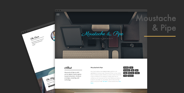 MoustachePipe - ThemeForest 7748939