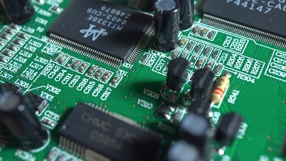 Circuit Board With Microchips 14 alt