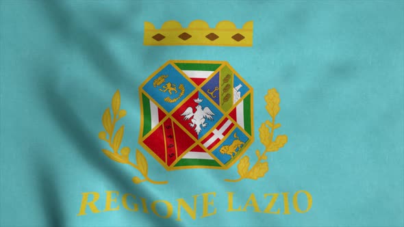 Lazio Flag Italy Waving in the Wind Background alt