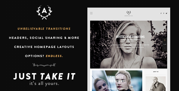 Special Arwyn - Creative Personal HTML Template