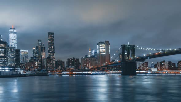 New York City, USA | Hyperlapse from Brooklyn Bridge Park