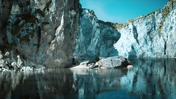 Coastline with Ocean and Rocks alt