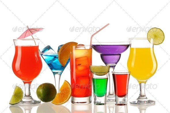 Tropical cocktails - Stock Photo - Images
