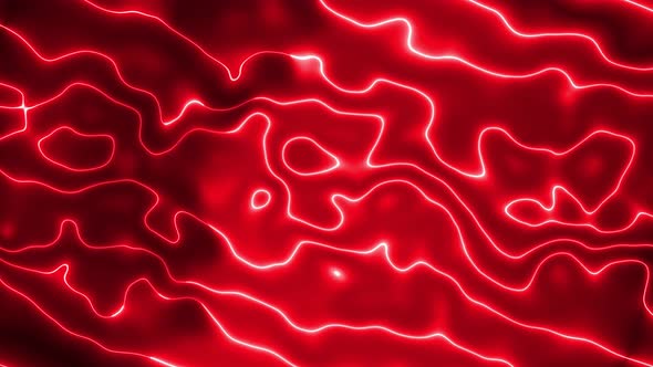 Abstract red color glowing Psychedelic Liquefied Background. Vd 664 alt