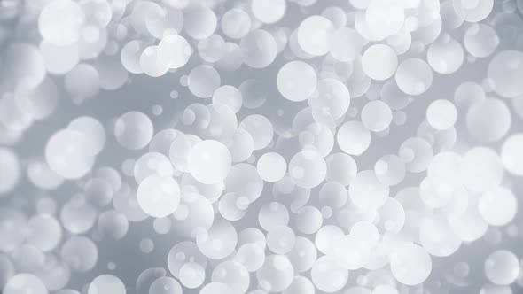 White Soft Bokeh Abstract Background