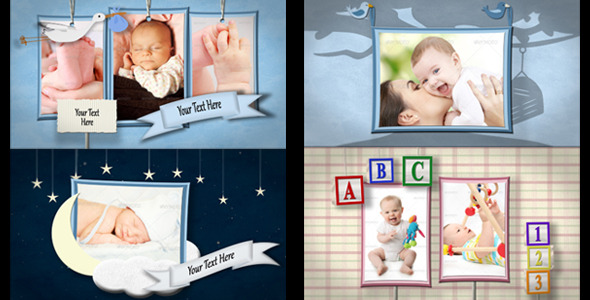 Baby Shadowbox Show - VideoHive 7758924