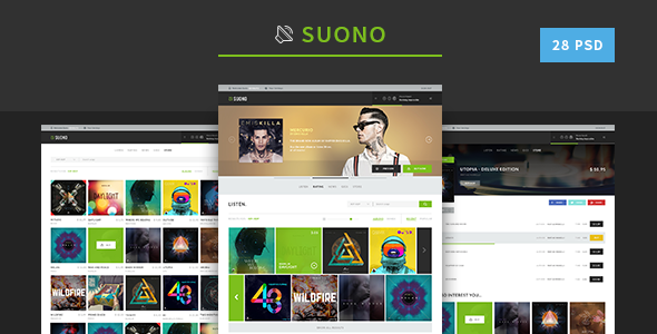 Suono - Music Template