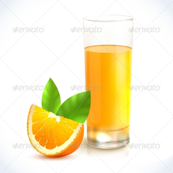 Orange Juice in Glass