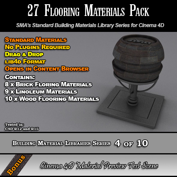 27 Standard Flooring - 3Docean 7764309