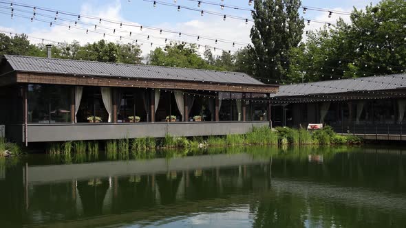 restaurant on the lake complex in the park hotel