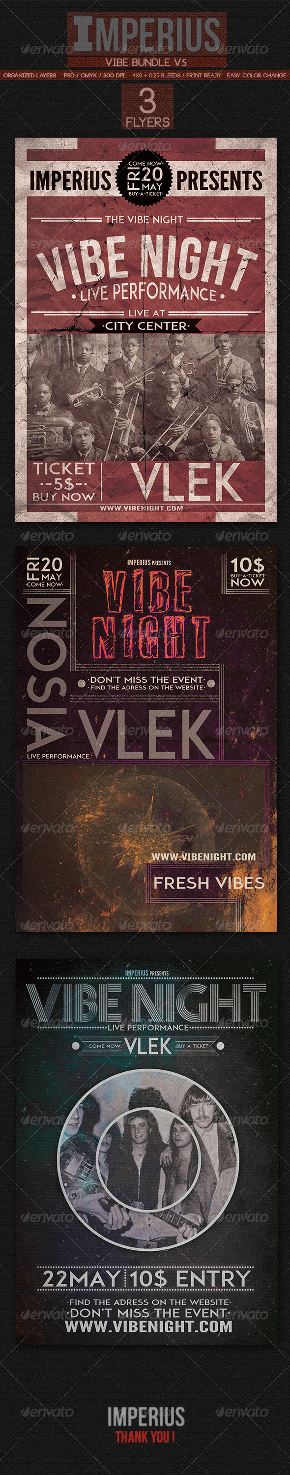 Vibe Bundle V5 - Events Flyers