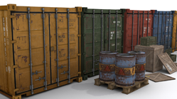 Game ready cargo assets