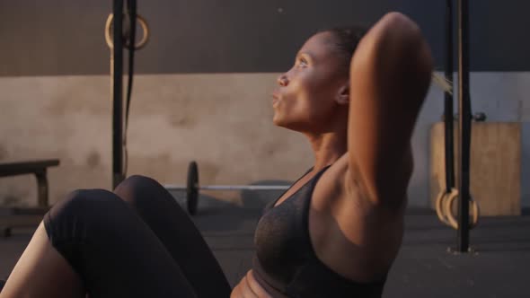 Cross training at a gym alt