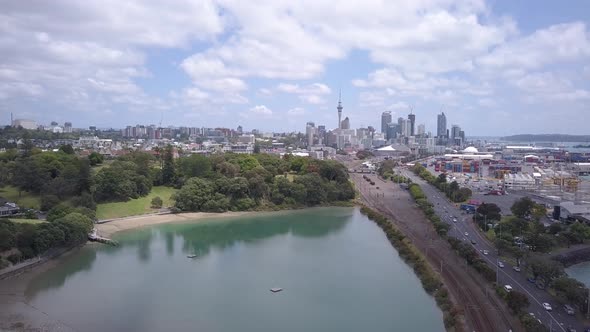 Viaduct Harbour, Auckland New Zealand alt