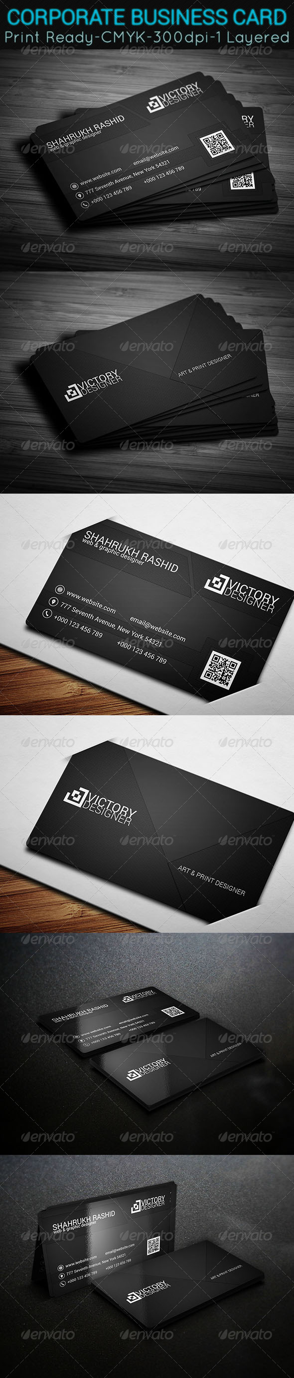 Corporate Business Card - Corporate Business Cards